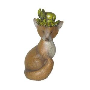 Foxy Ladies MARGARET Resin Fox Figurine With Hat Jozie B 5"
